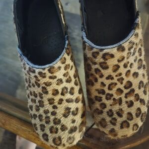 Sanita Leopard Print Flats
